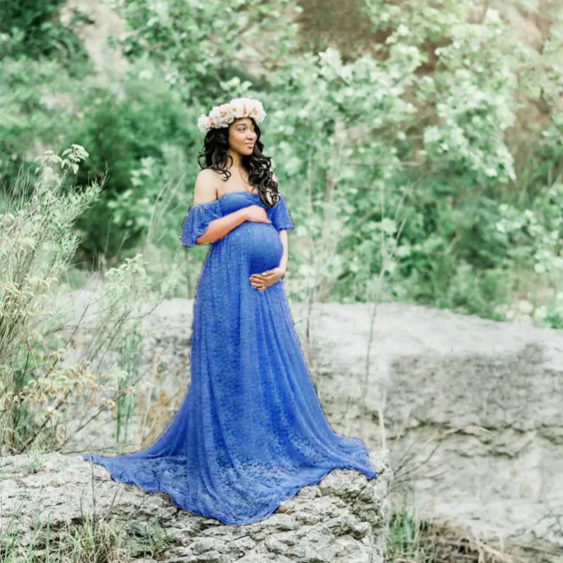 Беременности и родам Необычные фотосессии платье для беременных для будущих мам Подставки для фотографий, платье макси для беременных кружевное платье для беременных