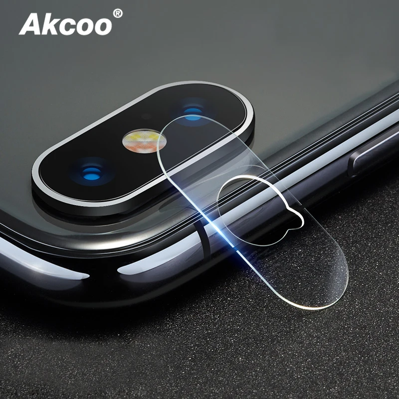 Beste Akcoo Camera Lens film voor Apple iPhone XS Max XR X 7 8 6 s Plus 5 5 s se cameral lens protector met 9 h hardheid ultra dunne film