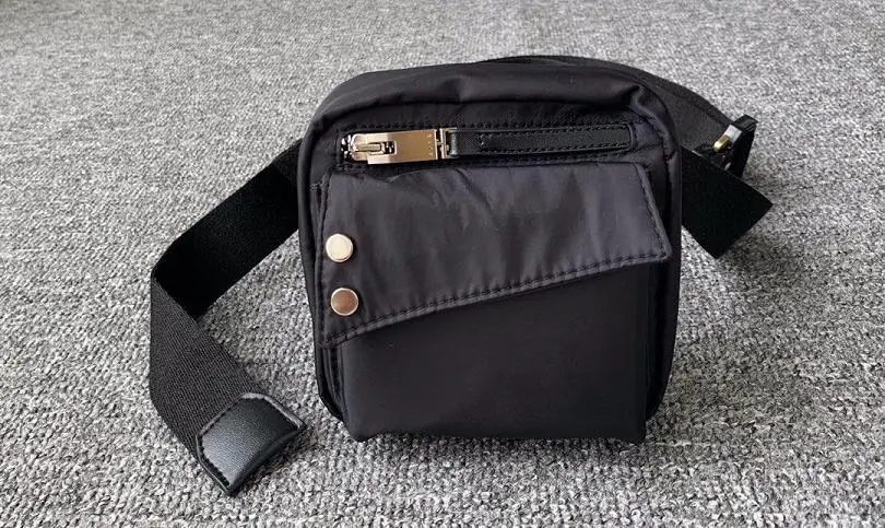 Alyx Bag Streetwear Hip-hop Satchel Functional Cord Buckle Small Cross Waist Shoulder Bag Phone Change  Pack ALYX Bags
