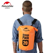Naturehike Camping Ocean Pack Outdoor Dry Bag 20L 30L Waterproof backpack River Trekking rucksack hiking bag men outdoor bags