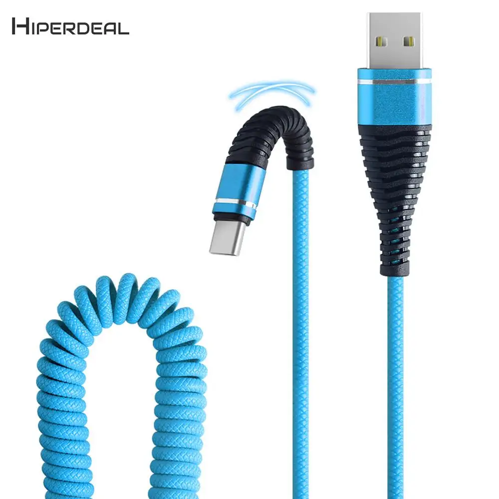 

USB3.0 To Type-C Fish Tail Spring Durable Cable Data Fast Charging For Smart Phone Audio Cabel Fast Charging Data Line BAY13