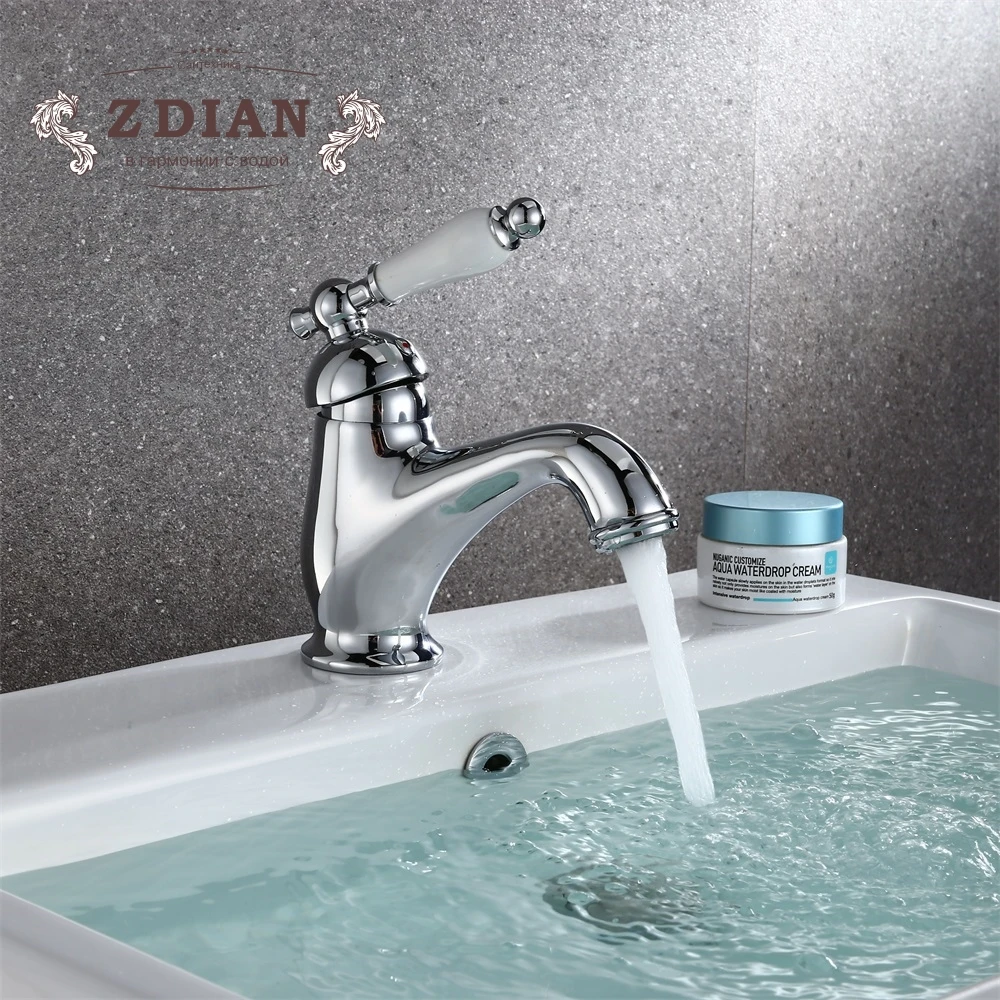 

Water mixer bathroom sink faucet basin faucet chrome faucet water faucet basin mixer tap deck mount torneira