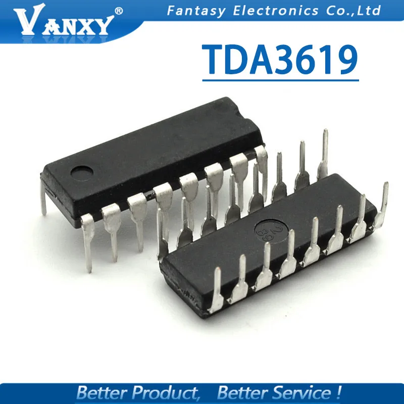 2PCS TDA3619 DIP 16 3619 DIP16-in Integrated Circuits from Electronic ...