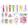 16Pcs Pretend Play Doctor Toy Set Medical Kit Simulation Hospital Role Play Learing Educational Toys For Children Kids Girl 4