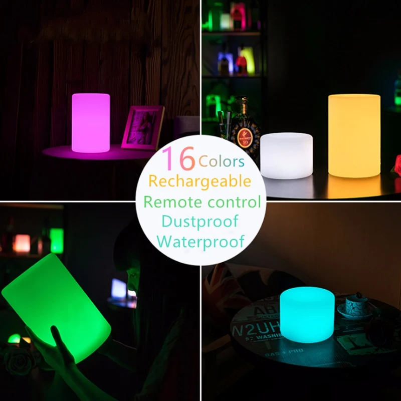 colorful LED lamp