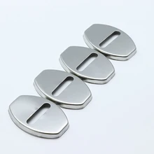 4 шт Анти ржавчина Автомобильный Дверной замок защитный крышку пряжки для Volkswagen Passat B6 B7 B8 R36 R-line 2005- автомобиль Средства для укладки волос