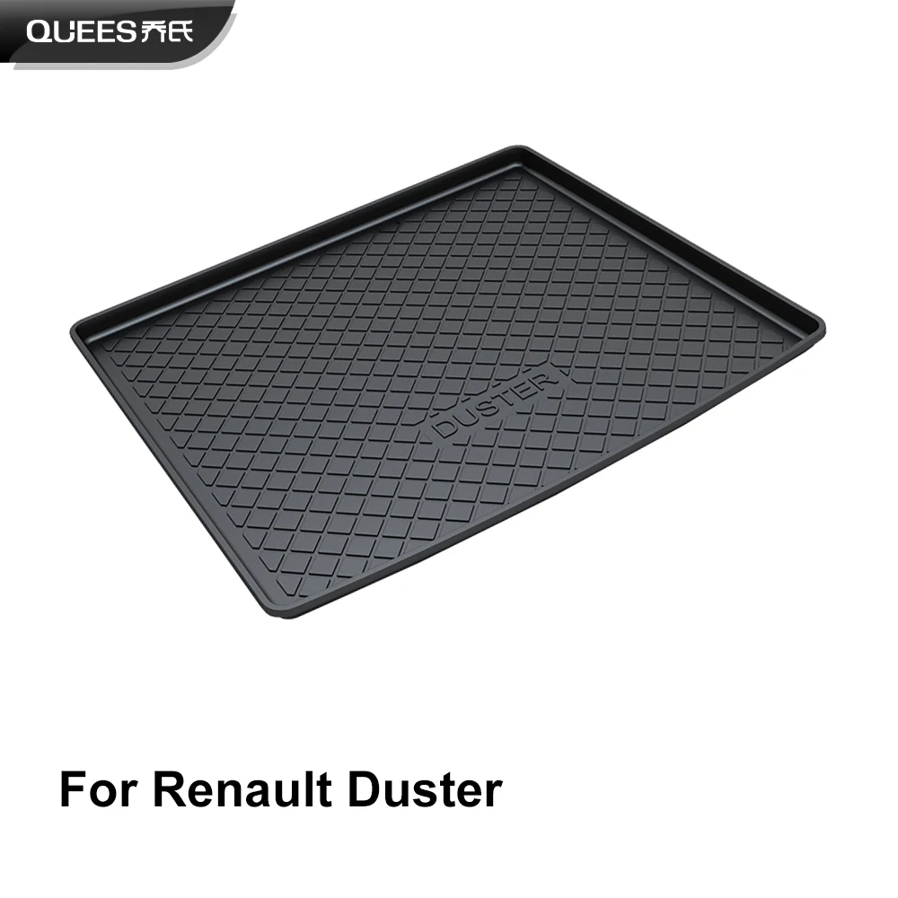 

QUEES Custom Fit Cargo Liner Trunk Floor Mat for Renault Duster / Dacia Duster 2010 2011 2012 2013 2014 2015 2016