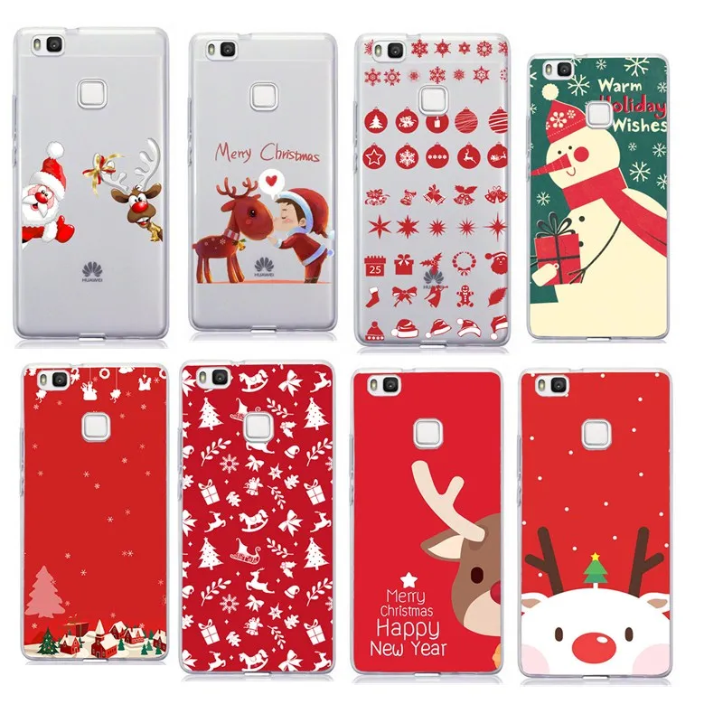 Мягкий чехол для Huawei P20 Lite P Smart Mate 10 P10 P9 mini 2017 зимний |