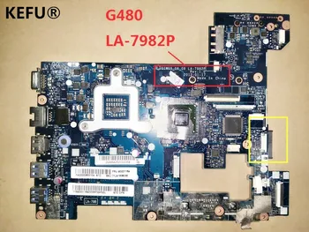 

KEFU For Lenovo G480 Motherboard LA-7982P Notebook Mainboard all functional Tested ok