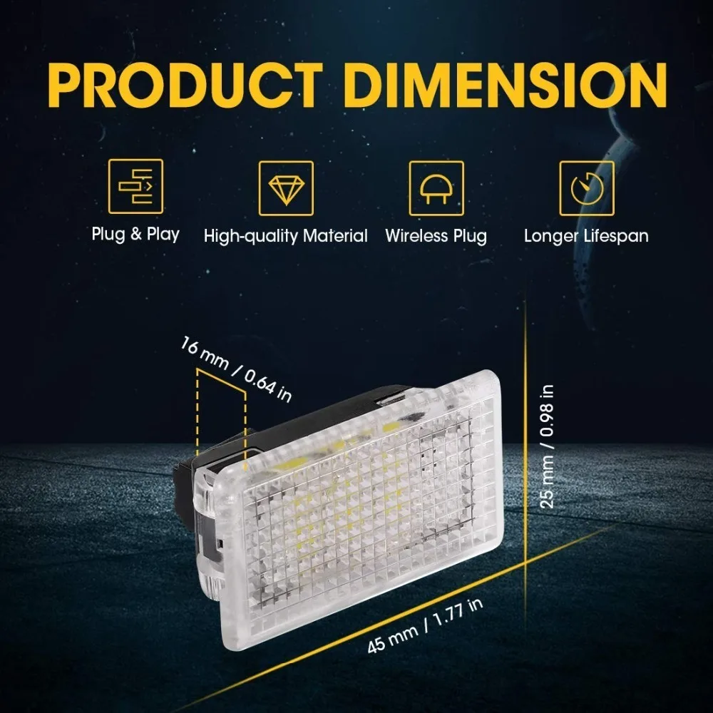 40 шт. Ультра-яркий светодиодный светильник для интерьера Tesla, модель 3 S X, декоративный светильник для автомобиля, дверной светильник, лужа, светильник для багажника, комплект
