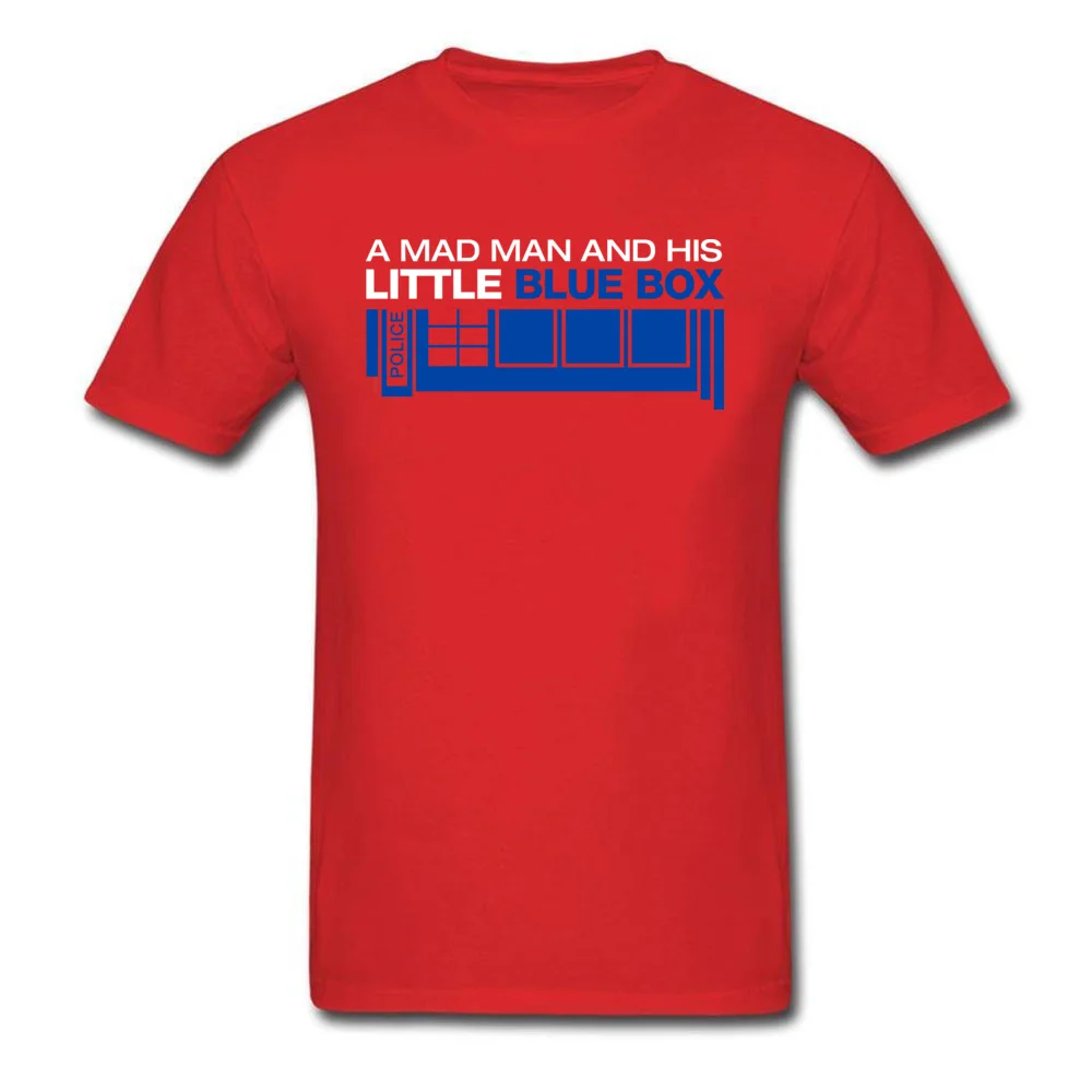 Mad man T Shirt for Men cosie Labor Day Tops T Shirt Short Sleeve Funky Custom T Shirt Round Neck All Cotton Top Quality Mad man red