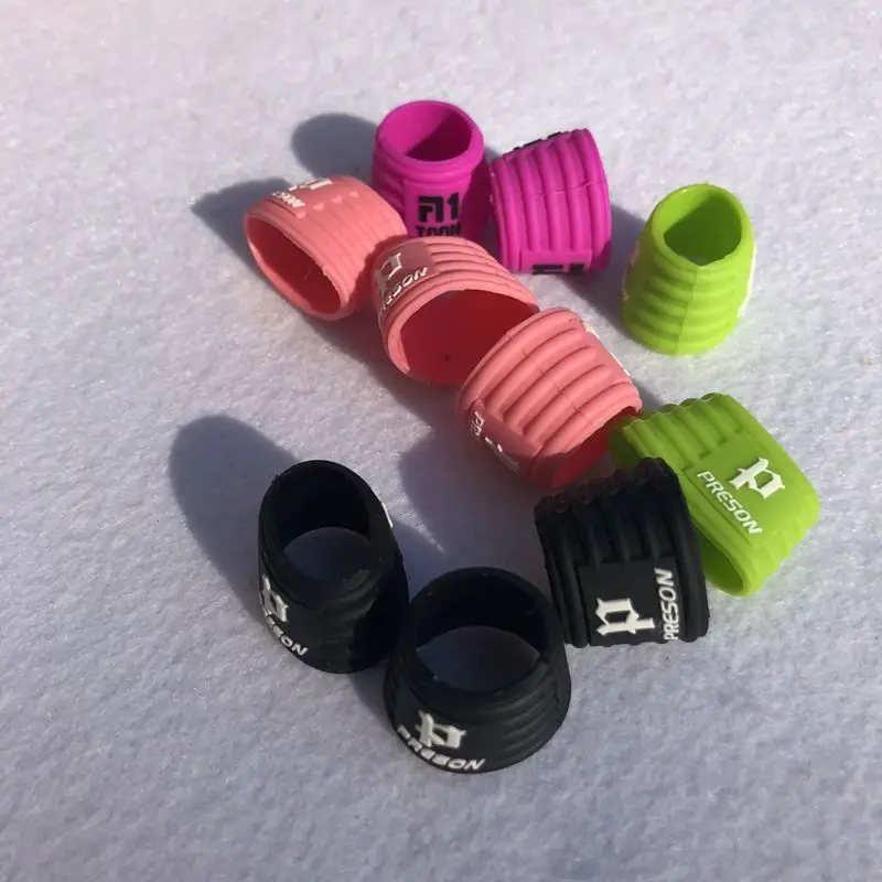 5 шт., ракетка для игры в бадминтон ручками уплотнительное кольцо, силиконовые ракетки для сквоша кольцо для захвата - Цвет: assorted color  5