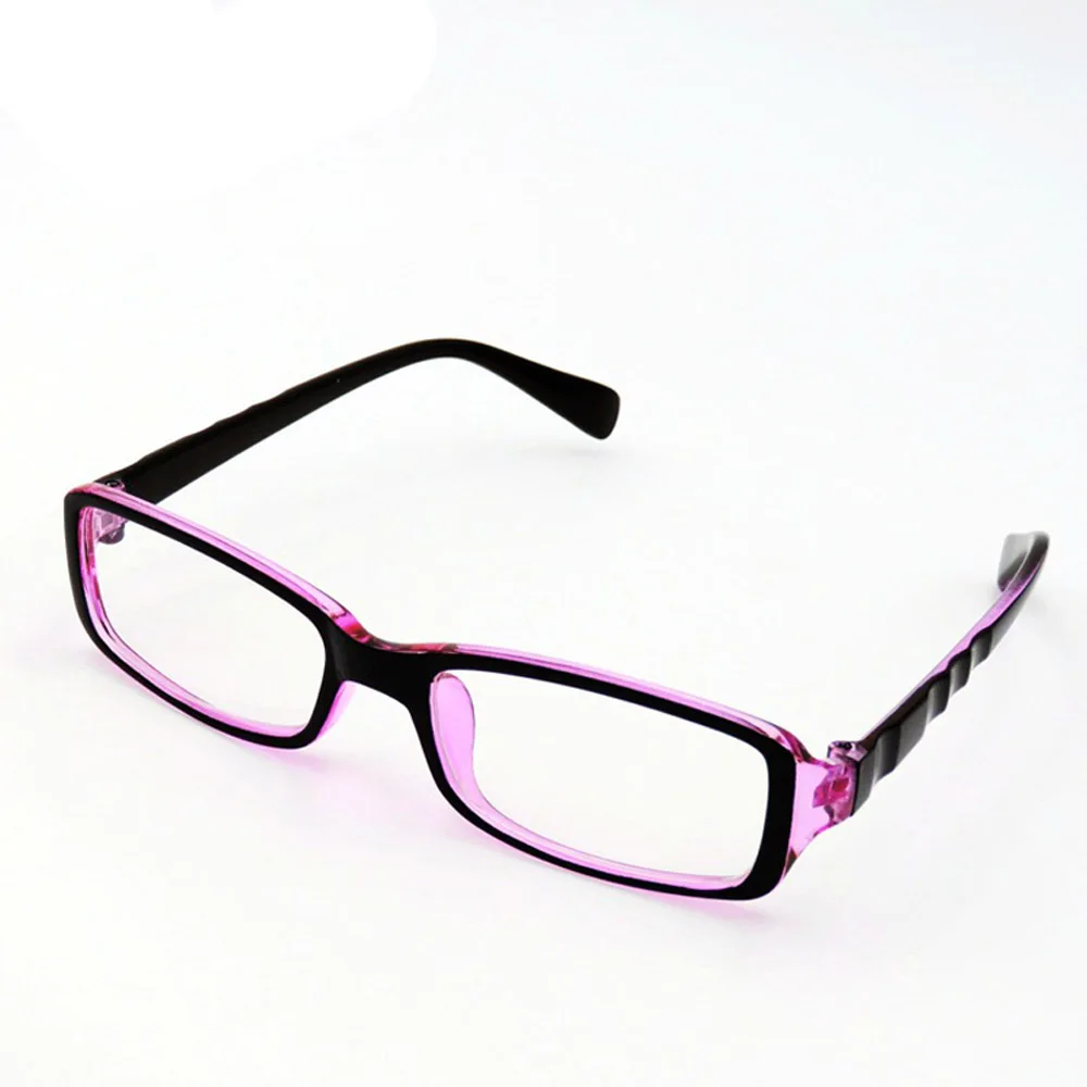Общие очки оправа очки компьютерные очки игровые очки прозрачные очки оправа, двойной цвет синий луч очки - Цвет оправы: Transparent purple