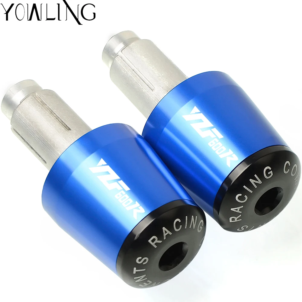 

CNC Handlebar Grip Bar Ends Cap Slider For YAMAHA YZF600R Thundercat 1996 1997 1998 1999 2000 2001 2002 2003 2004 2005 2006 2007