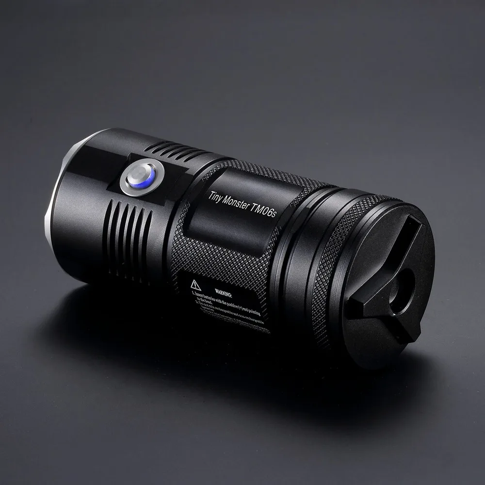 NITECORE TM06S портативный фонарик 4 × CREE XM-L2 U3 светодиоды Макс 4000 складной фонарик луч бросок 359 м уличный фонарик для поиска спасательных