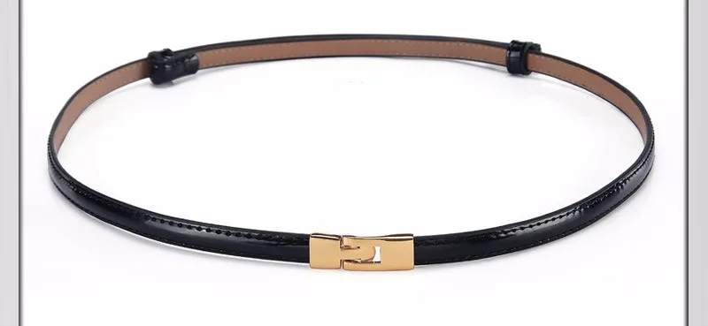 [Himunu] Мода ceinture femme неподдельный кожаный пояс для Для женщин Hasp пряжки натуральной кожи Джинсы пояса тонкая талия Ремни Для женщин