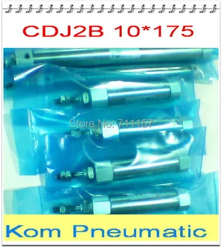 

Fedex Free Shipping SMC Type Cylinder CDJ2B 10mm Bore 175m Stroke Mini Pneumatic Cylinder