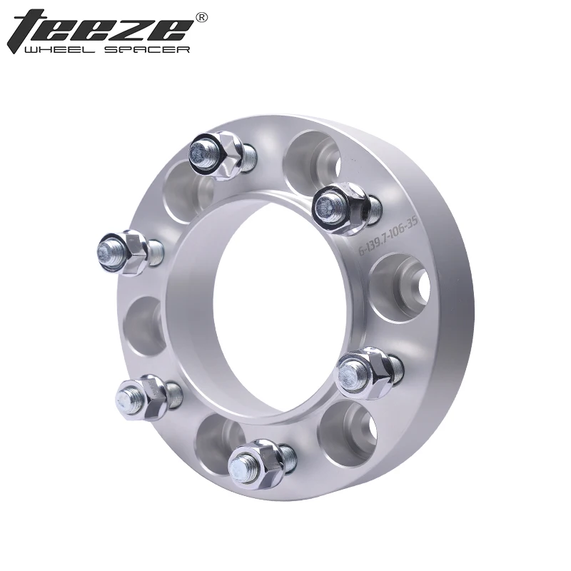 

Wheel spacer 1 piece suitable for TO-YO-TA FJ Tundra Sequoia/ Lexus GX / Nissan Oting 6 holes car styling PCD 139.7mm