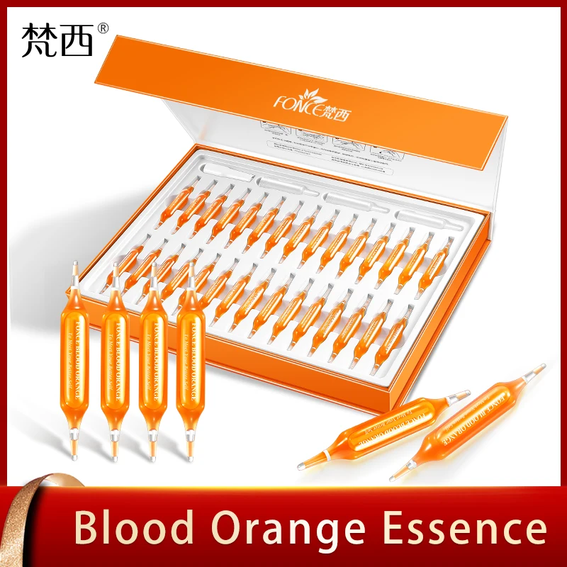 Fonce Small Red Needle Japan Blood Orange vc Essence Face Serum 30 Piece Nicotinamide Liquid Stay Up Late Ampoule Stock Solution
