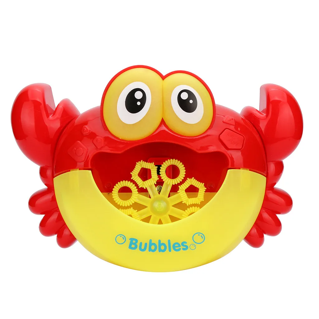 HINST Краб автоматическая машина для изготовления пузырей игрушка дуя мыльные пузыри Дети важно как большие вечерние FEB15