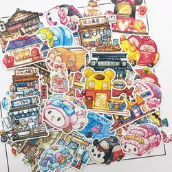 35 шт. ручной рисунок сладкий мультфильм магазин kawaii украшения клей дневник канцелярские бесплатная доставка