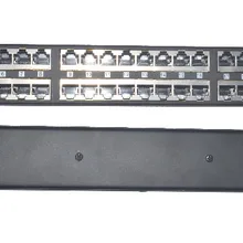 24 порта 10/100 мощность по Ethernet PoE инжектор для устройств 802.3af/пассивный 802.3at с 24v60w Источник питания: POE-24-24v60w