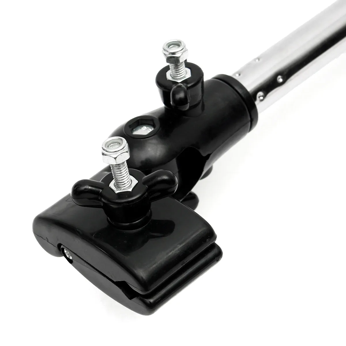 Umbrella Stand Baby Car Supporter Connector Holder Pipe Bar Attachment Clamp Wheelchair Scooter