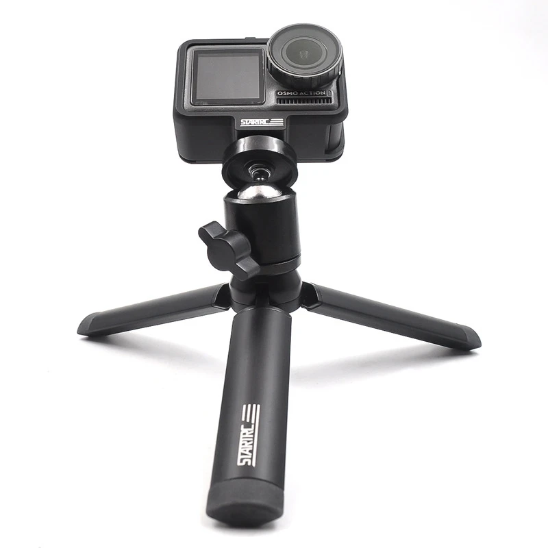 

STARTRC Foldable Aluminum Alloy Desktop Mini Handheld Tripod Easy Carry for DJI OSMO Pocket Action Camera