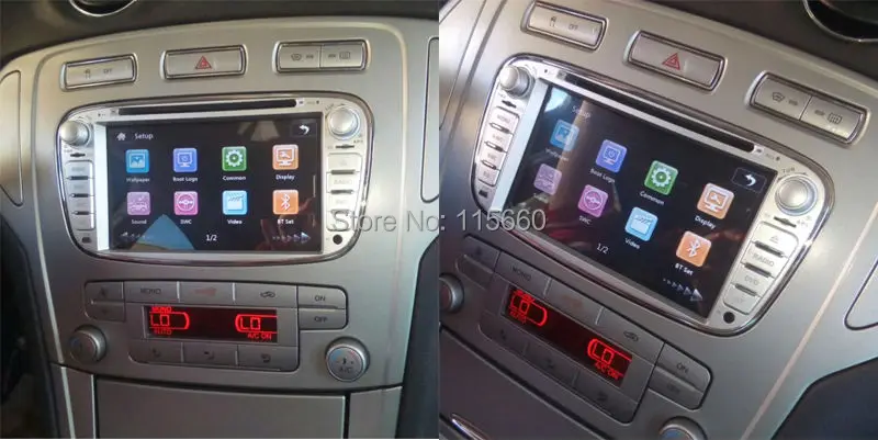 Installation photo of Ford Focus Silver Wince