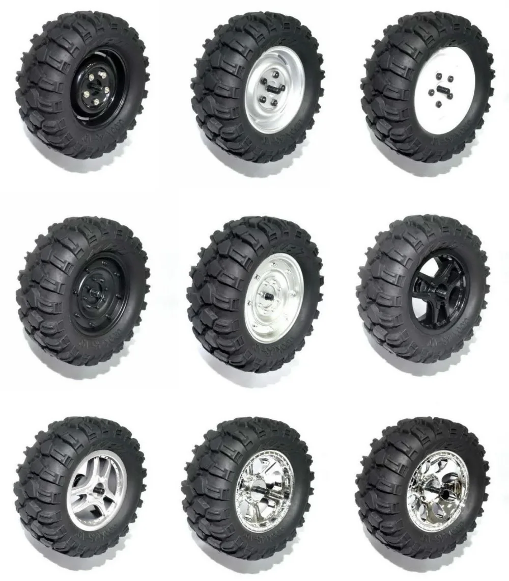 

1.9" Crawler Tires 90mm for AXIAL/CC01/JEEP/PAJERO/MST CMX (2pcs)