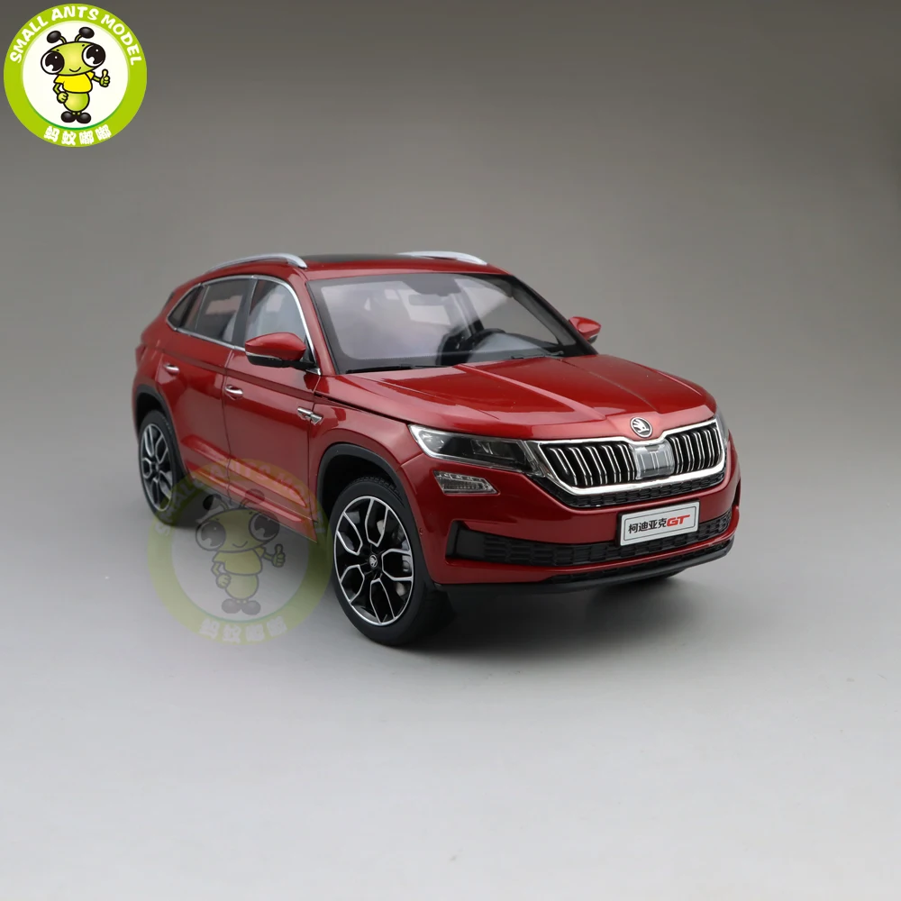 1/18 Skoda KODIAQ GT SUV литая модель металлическая модель автомобиля SUV подарок коллекция хобби красный