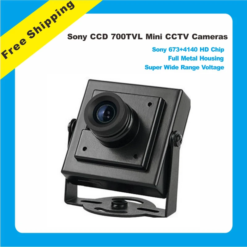 SONY CCD 4140+673 chip 700TVL HD micro hiden cctv camera OSD menu security camera system, car