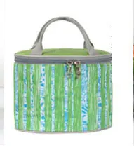 Портативный изолированный рюкзак для пикника, термоохладитель, круговой Bento Ланч-бокс Cerveza, сумка для хранения, сумки для ланча borsa frigo A021 - Цвет: Size S