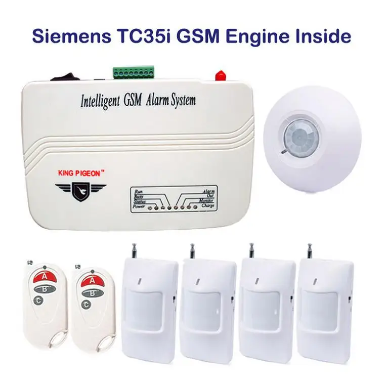 

GSM intruder alarm S3523 for Russia smoker alarm fire alarm