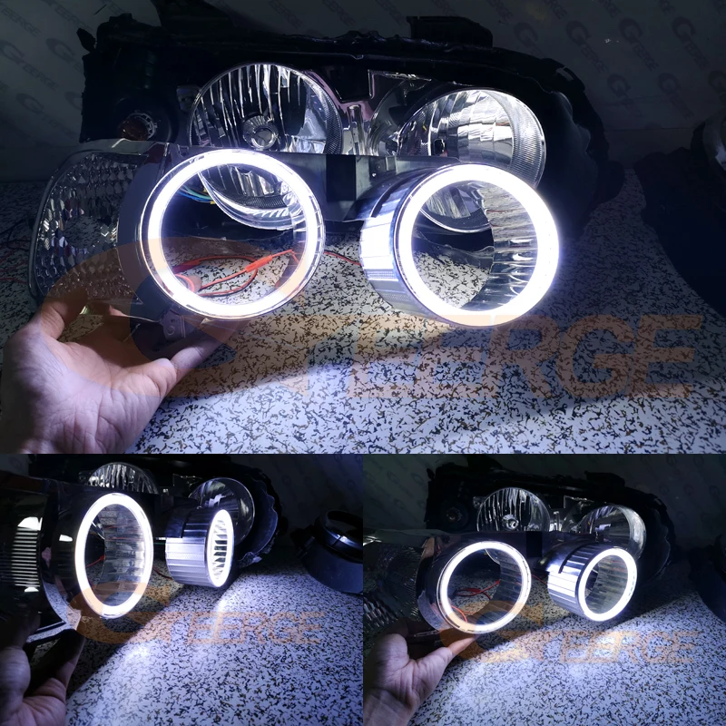 cob led angel eyes kit FOR AVEO Chevrolet Sonic (T300) Holden Barina(TM)(2)
