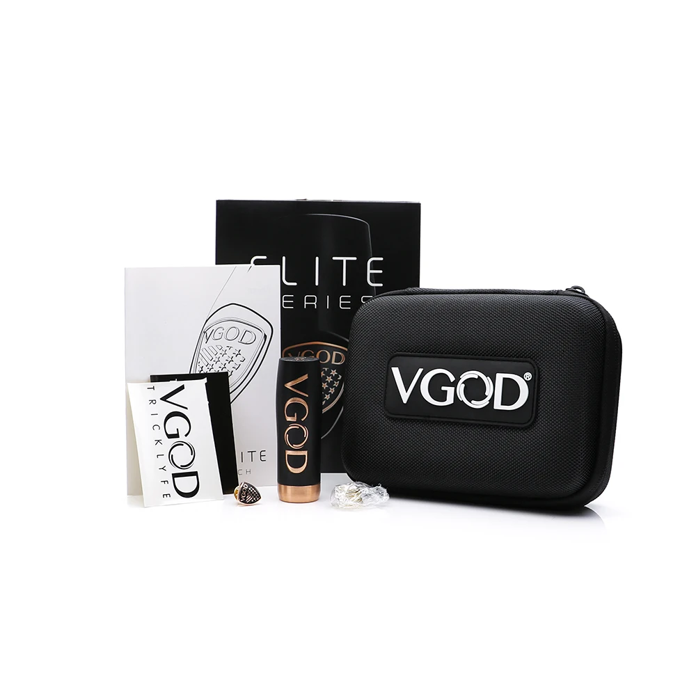 

Original VGOD Elite Mech Mod match with vgod pro drip RDA single 18650 battery tube mod e cigarette vape