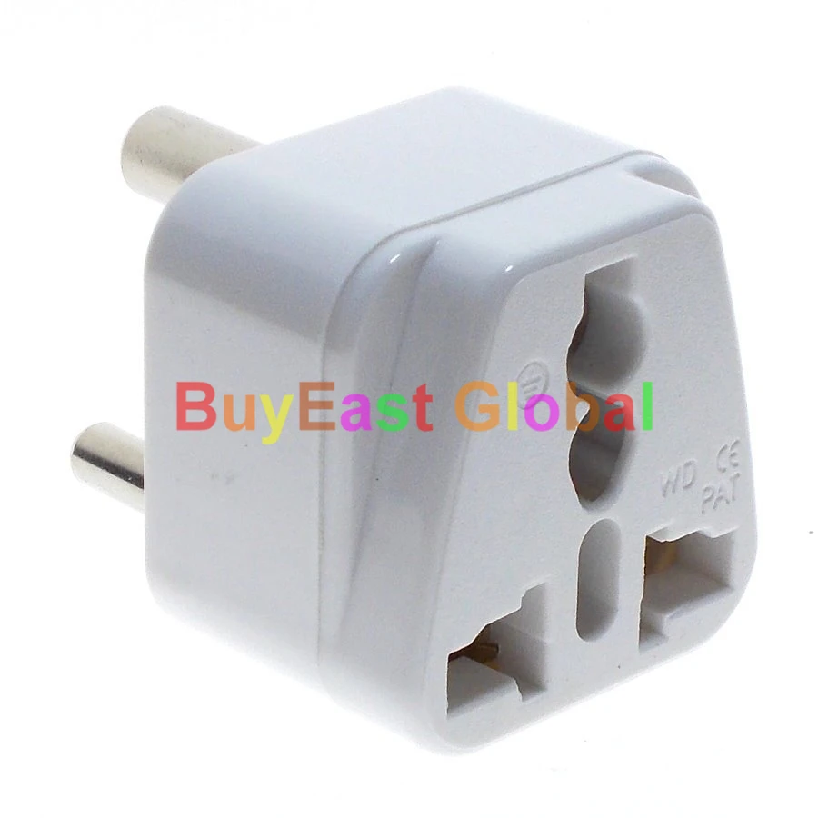 20 x Universal to India, Sri Lanka, Nepal, Pakistan Electrical Plug