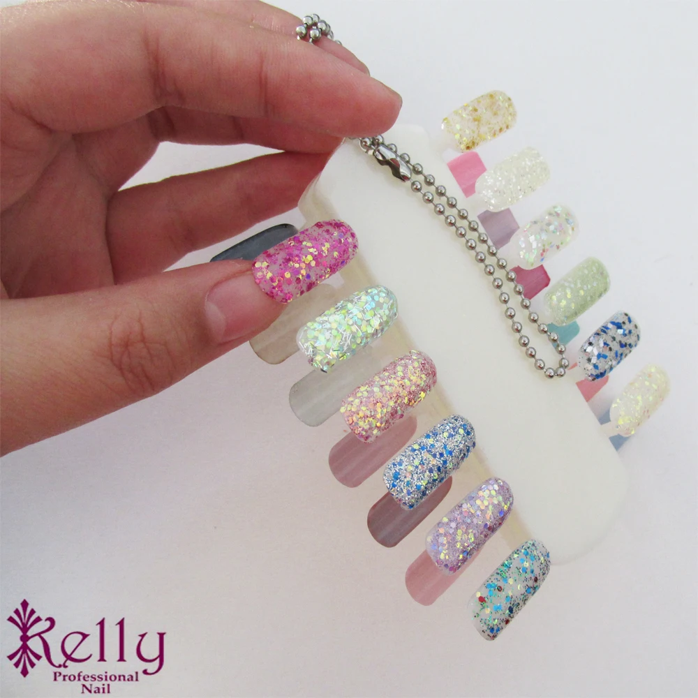 False Tips Display Nail Art Plastic Practice Board Board Diy Nail