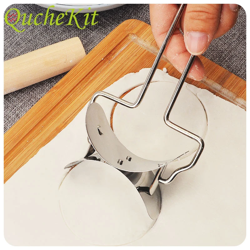 

Stainless Steel Round Dumpling Cutter Maker Tools Cookie Pastry Wrapper Dough Tools Cookies Pastry Dumplings Wrappers Molds