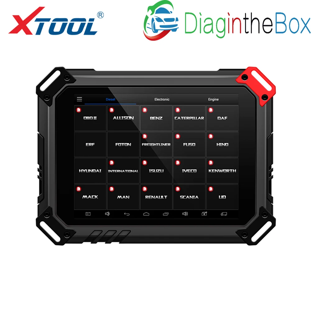 EZ500 HD Heavy Duty xtool работает почти все модели грузовиков с WI-FI диагностический Системы