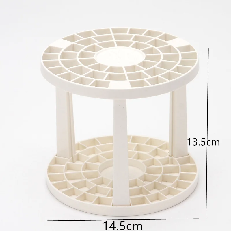 Пластиковый держатель для красок, 49 отверстий, подставка для ручек, круглая Акварельная кисть, держатель для ручек, подставка для рисования, товары для рукоделия