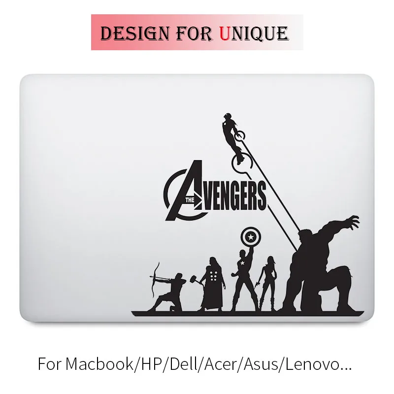 Avengers Superheros Family Laptop Decal Sticker for font b Apple b font font b Macbook b