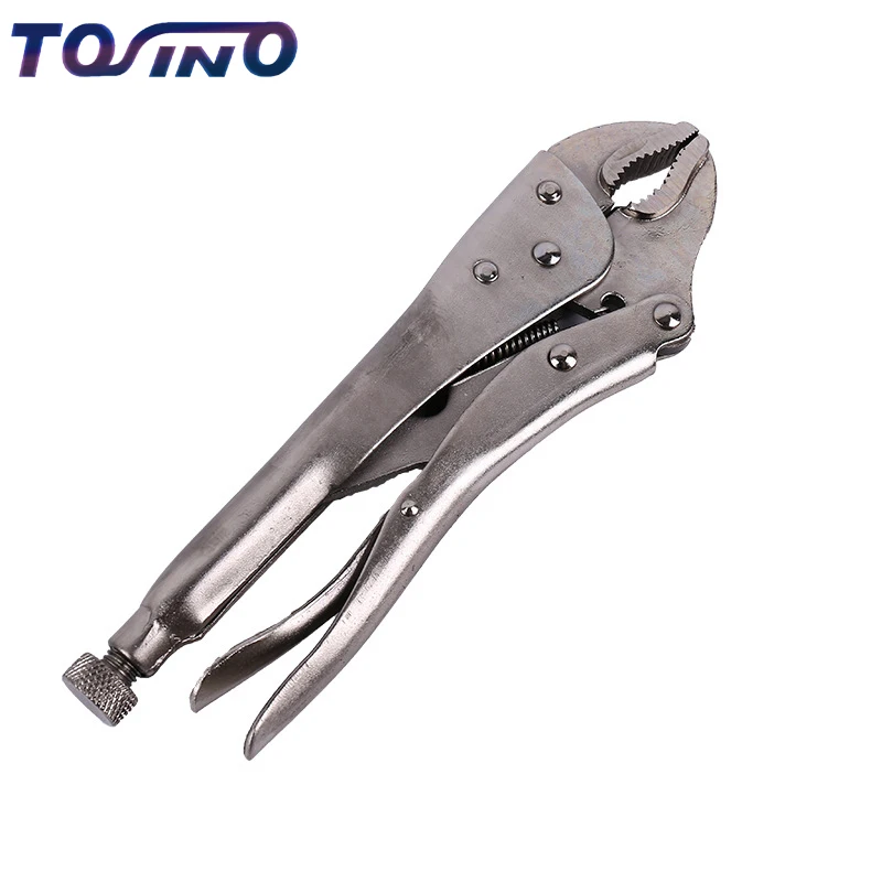 

6" 7" 10" Locking Pliers Gourd Mouth Straight Jaw Lock Mole Plier High Carbon Steel Wear Resistant Vise Grip Clamping Hand Tools