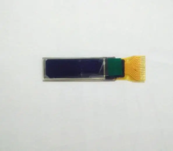 

NoEnName_Null 0.69 inch OLED white color 14 pin IIC I2C interface SSD1306 drive IC application Electronic Watch supply data