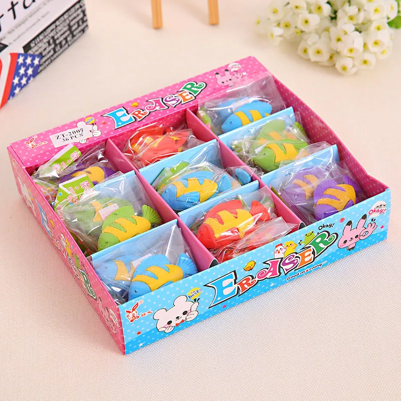 fisch für das amt effilee cartoon fisch geformt radiergummis für kinder nette 3d bunte earser kawaii briefpapier borracha amt schulmaterial zakka in fisch für das amt effilee cartoon fisch geformt radiergummis für kinder nette 3d bunte earser kawaii briefpapier borracha amt schulmaterial zakka in