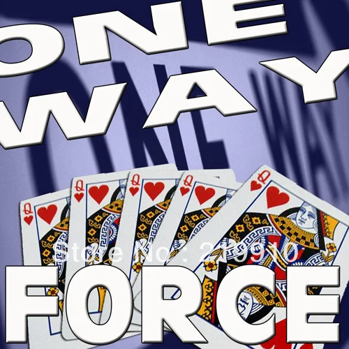 

Free shipping One Way Force Deck Magic Tricks