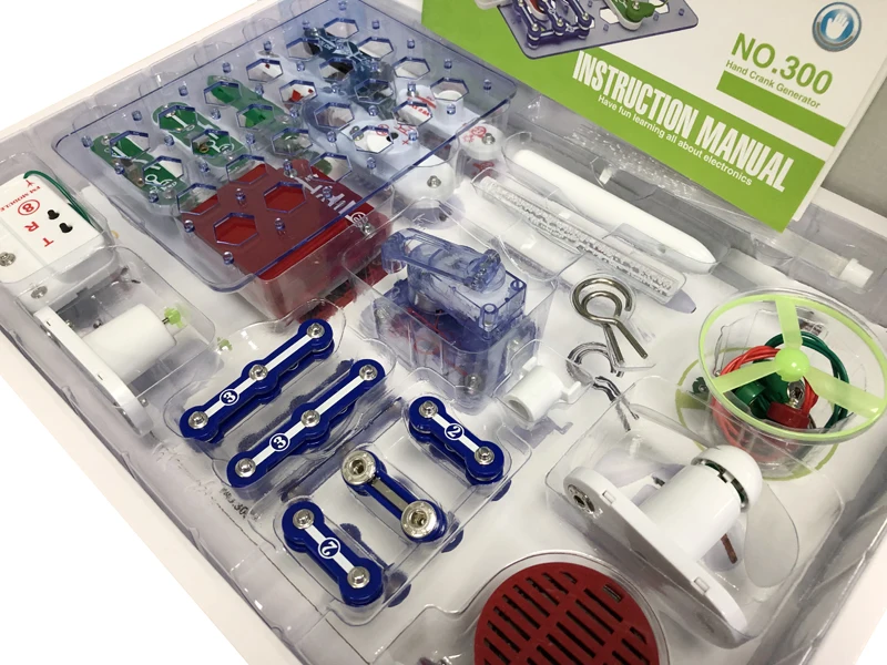 Goede 2019 Elektronische Blok Circuit Science Educatief Geïntegreerde Bouwstenen Kit Creative Toy Natuurkunde Ontwikkeling Speelgoed