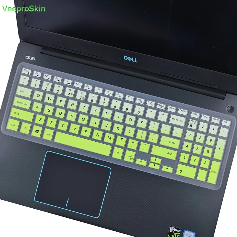 Для 15," Dell G7 7590 7588 15/G7 7790 3779 7790 17,3 дюймов игровой ноутбук силиконовый чехол для клавиатуры ноутбука защитная кожа