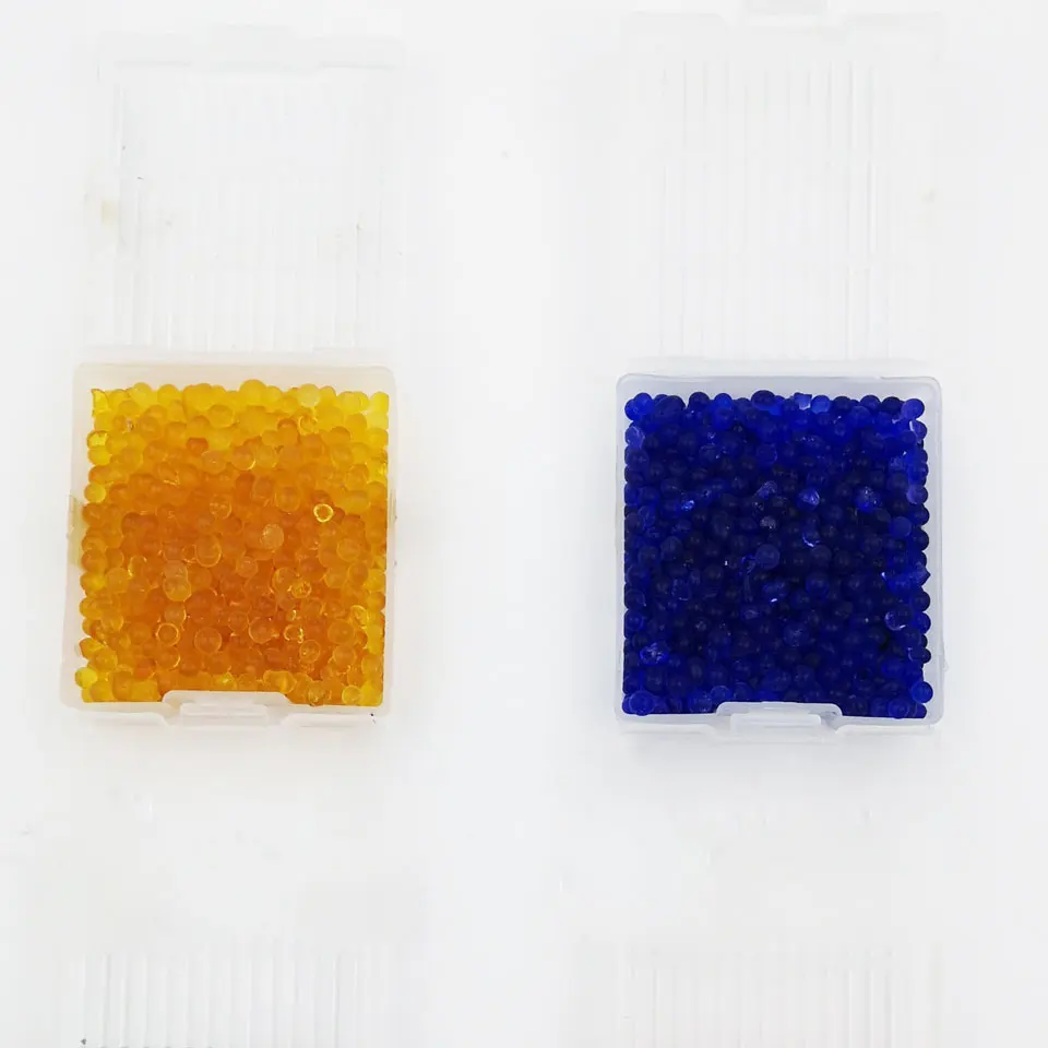 Silica Gel Box 1pc Reusable Orange Blue Silicagel Moisture Absorber Absorbent Desiccant Box Color Changing Indicating 1
