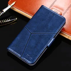 Чехол-бумажник чехол для samsung A5 A7 A8 A6 плюс A7 Обложка Роскошный кожаный чехол-бумажник с откидной крышкой для Galaxy A7 чехол для телефона - Цвет: Blue